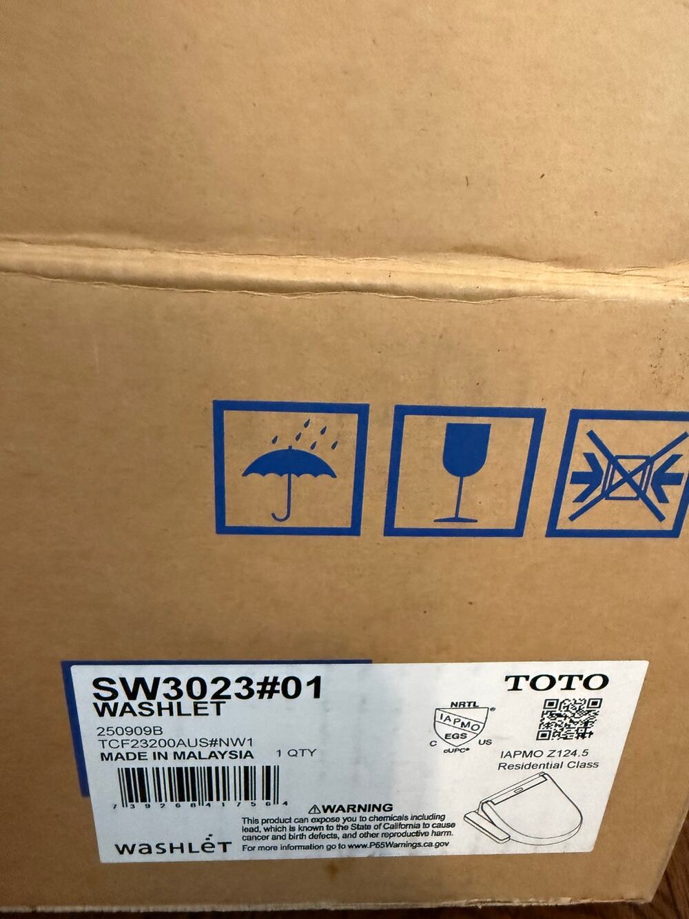 TOTO KC2 Bidet Seat Round SW3023#01